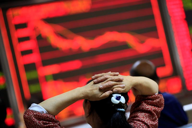 La Bolsa de ShanghÃ¡i cierra con una bajada del 2,29 %